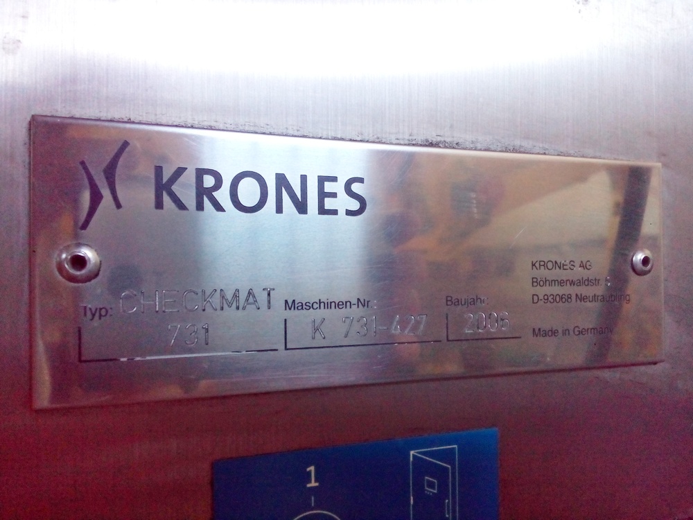 Инспекционный автомат KRONES Checkmat 4