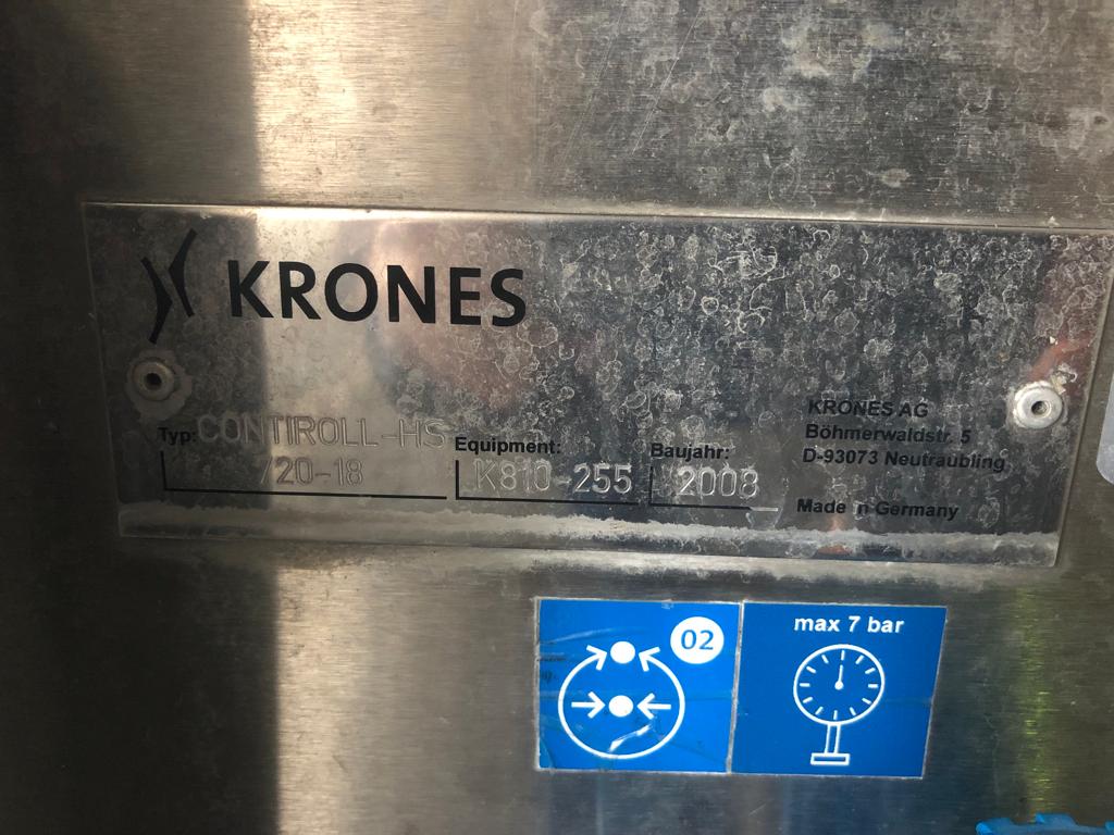 Этикетировочная машина KRONES Contiroll 720-18 7