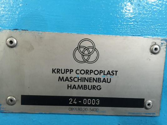 Автомат выдува Krupp Corpoplast 3
